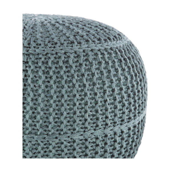 Dita Pouf- Aqua by Surya - Image 3